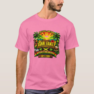 Jamaica-vibes bijpassende T-shirts