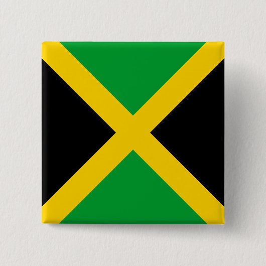 Jamaica Vierkante Button 5,1 Cm (Voorkant)