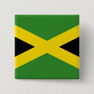 jamaica vierkante button 5,1 cm