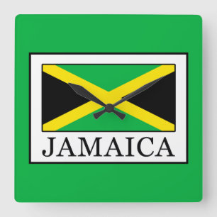 Jamaica Vierkante Klok