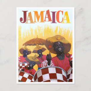 Jamaica vintage-briefkaart briefkaart