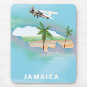 Jamaica Vintage-poster Muismat