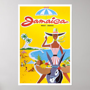 Jamaica vintage-poster poster