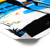 Jamaica vintage-poster poster (Hoek)