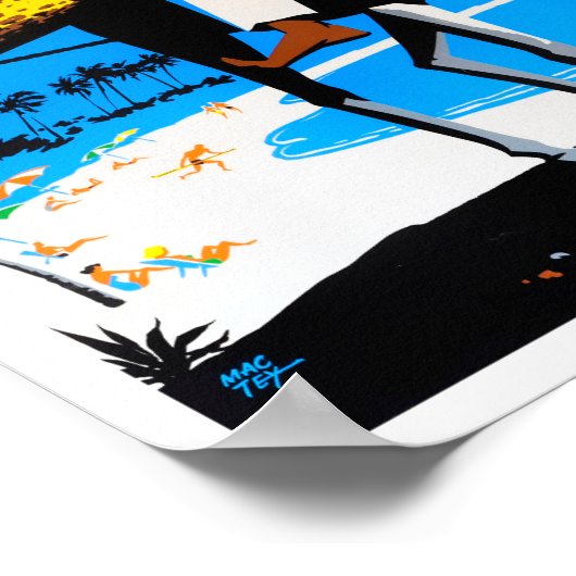 Jamaica vintage-poster poster (Hoek)