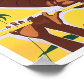 Jamaica vintage-poster poster (Hoek)