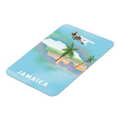 Jamaica Vintage reisposter Magneet (Linkerzijde)
