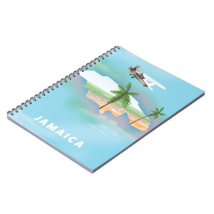 Jamaica Vintage reisposter Notitieboek
