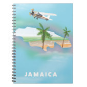 Jamaica Vintage reisposter Notitieboek (Voorkant)