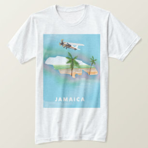 Jamaica Vintage-reisposter T-shirt
