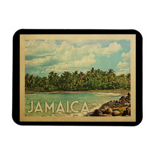 Jamaica Vintage Travel Magneet