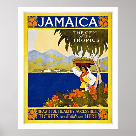 Jamaica - Vintage Travel Posters (Voorkant)