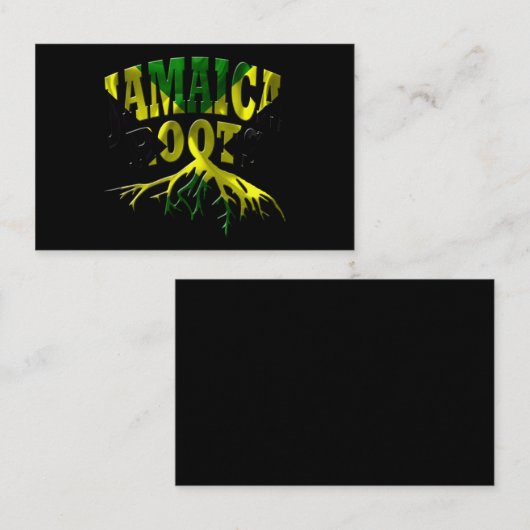 Jamaica Visitekaartje (Voorkant / Achterkant)