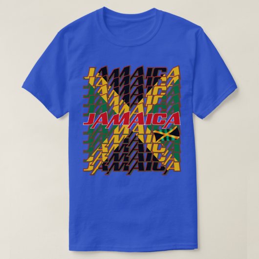 Jamaica Vlag 3 T-shirt (Design voorkant)