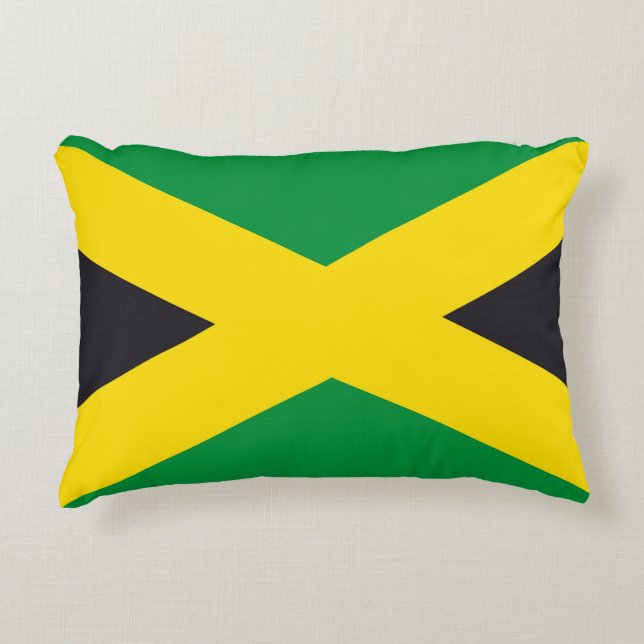 Jamaica vlag accent kussen (Voorkant)