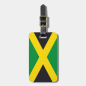 Jamaica vlag bagagelabel (Voorkant verticaal)