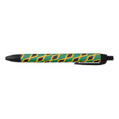 Jamaica vlag balpen zwarte inkt pen (Bodem)