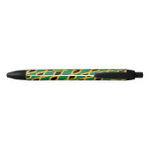 Jamaica vlag balpen zwarte inkt pen (Achterkant)