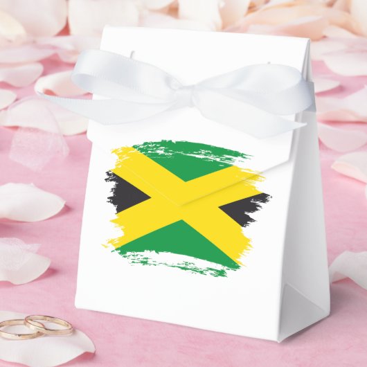 Jamaica vlag bedankdoosjes (Huwelijk)