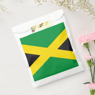 Jamaica vlag bedankzakje