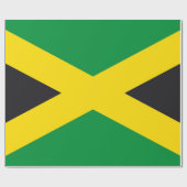 Jamaica vlag cadeaupapier (Vlak)