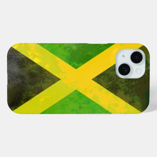 Jamaica vlag Case-Mate iPhone case (Achterkant (horizontaal))