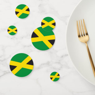 Jamaica vlag confetti