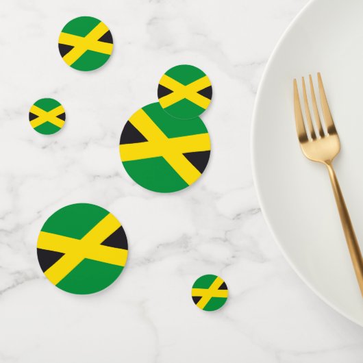 Jamaica vlag confetti (Groep)
