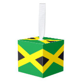 Jamaica vlag decoratie (Voorkant hoekig)