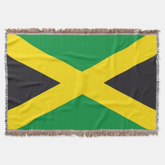 Jamaica vlag deken (Voorkant)