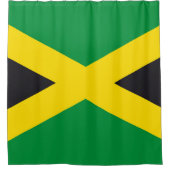 Jamaica vlag douchegordijn (Voorkant)
