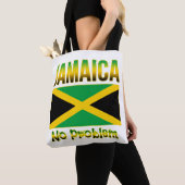 Jamaica vlag geen probleem tote bag (Dichtbij)