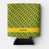 JAMAICA vlag gepersonaliseerd Blikjeskoeler (Voorkant)