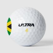 Jamaica vlag golfballen (Logo)
