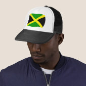 Jamaica Vlag Hoed Trucker Pet (In situ)