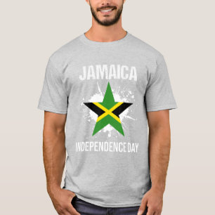 Jamaica Vlag Jamaican Independence Day 6e T-shirt