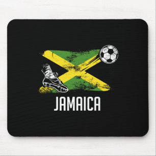 Jamaica Vlag Jersey Jamaicaans Voetbalteam Jamaica Muismat