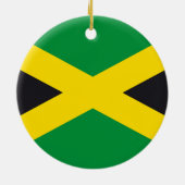 Jamaica vlag keramisch ornament (Achterkant)
