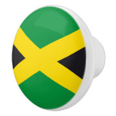 Jamaica vlag keramische knop (Rechts)