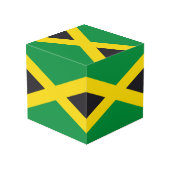 Jamaica vlag kubus (Achter hoekig)