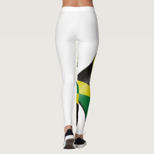 Jamaica vlag leggings 1 (Achterkant)