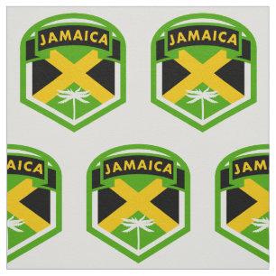 Jamaica vlag Logo stijl Stof
