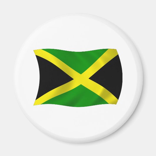 Jamaica Vlag Magneet (Voorkant)
