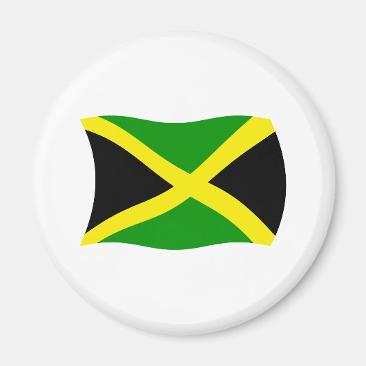 Jamaica Vlag Magneet (Voorkant)