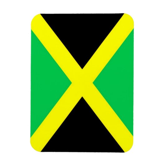 Jamaica - Vlag - Magneet (Verticaal)