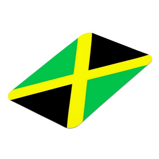 Jamaica - Vlag - Magneet (Linkerzijde)