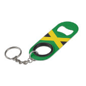 Jamaica vlag mini flessenopener (Voorkant Gekanteld)