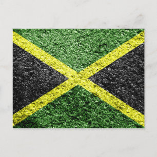 Jamaica Vlag noodlijdend Briefkaart