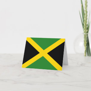 Jamaica Vlag Notitiekaart