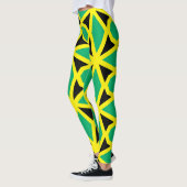 Jamaica vlag patroon leggings (Links)